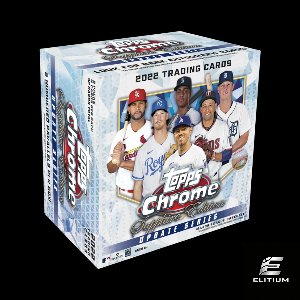 2022 Topps Chrome Update Baseball Sapphire Edition Box