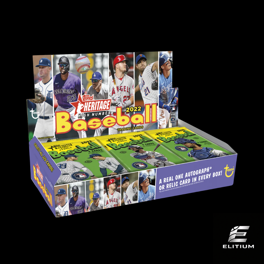 2022 Topps Heritage High Number Baseball Hobby Box
