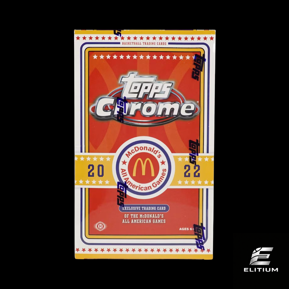 2022 Topps McDonald's All American Chrome Basketball Hobby Box