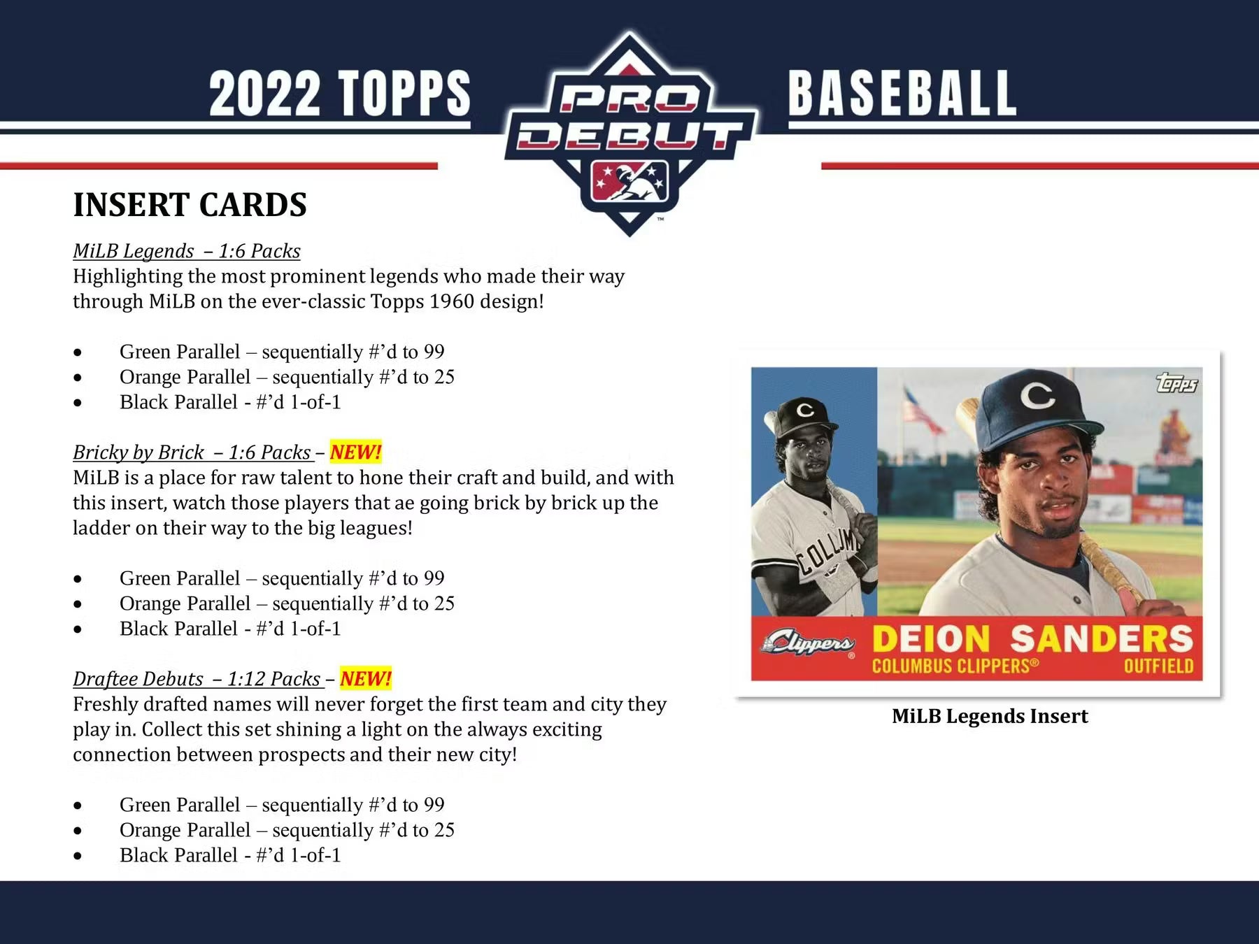 2022 Topps Pro Debut Baseball Hobby Box