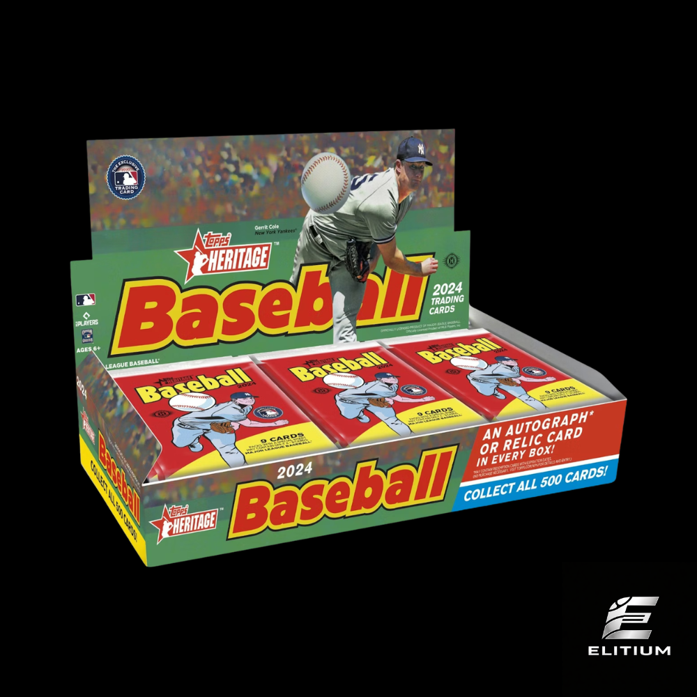 2024 Topps Heritage Baseball Hobby Box
