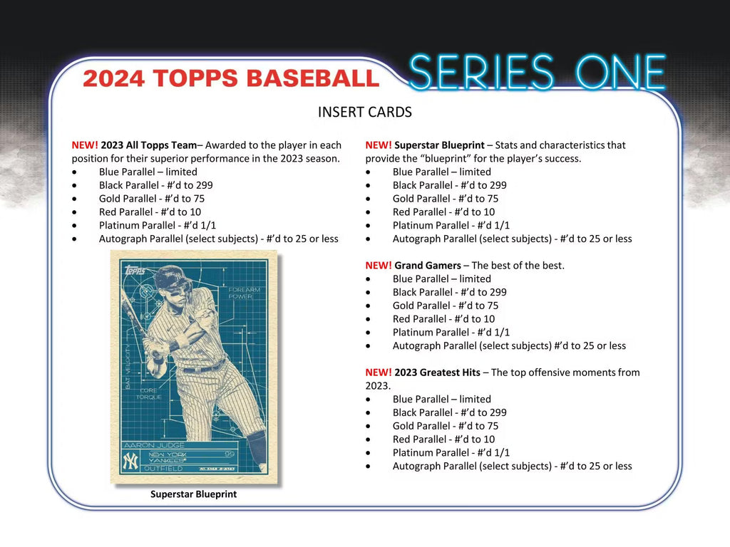 2024 Topps Series 1 Baseball Hobby Jumbo Box