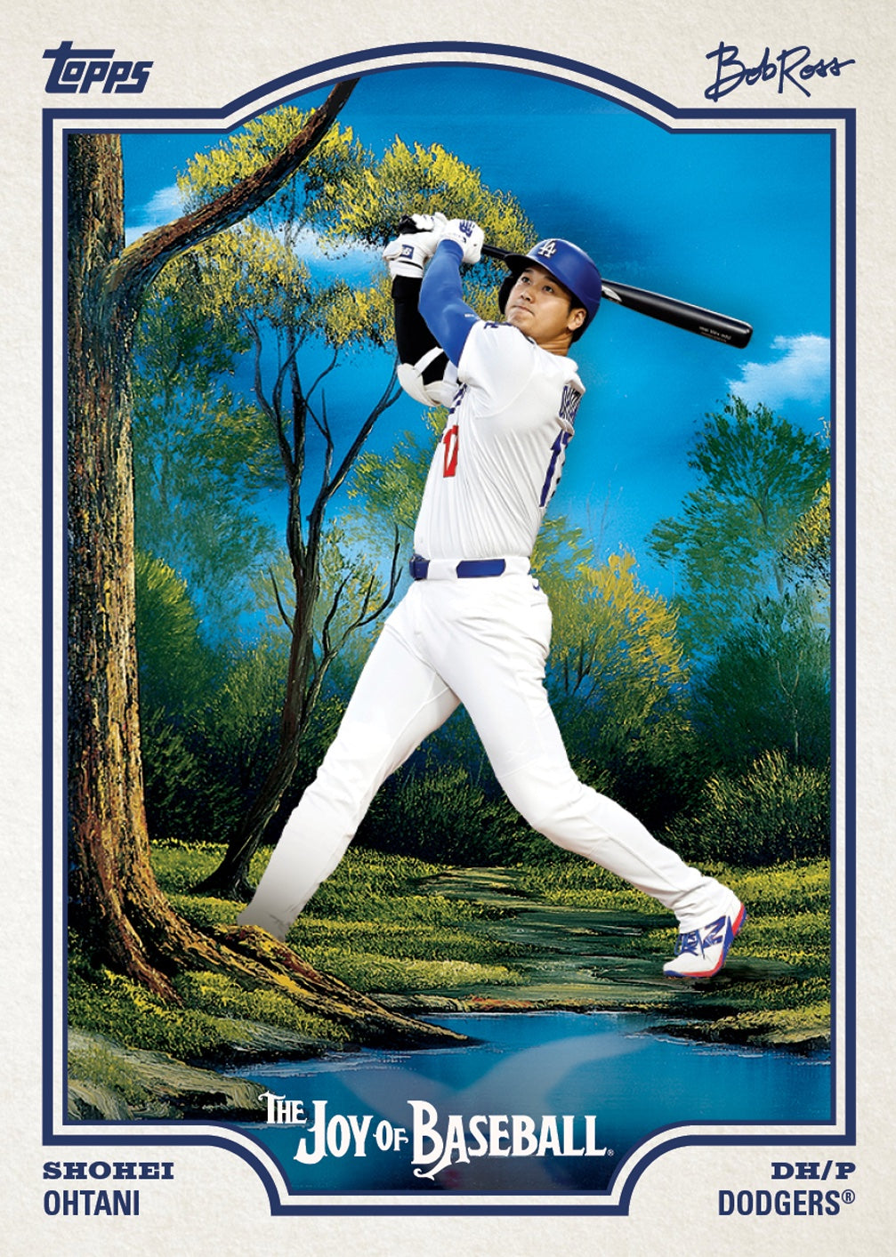 2025 Topps X Bob Ross "The Joy of Baseball" Collectors Box