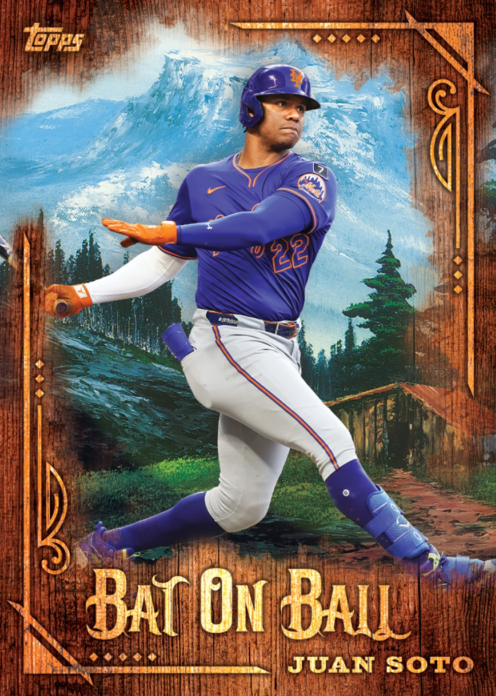 2025 Topps X Bob Ross "The Joy of Baseball" Collectors Box