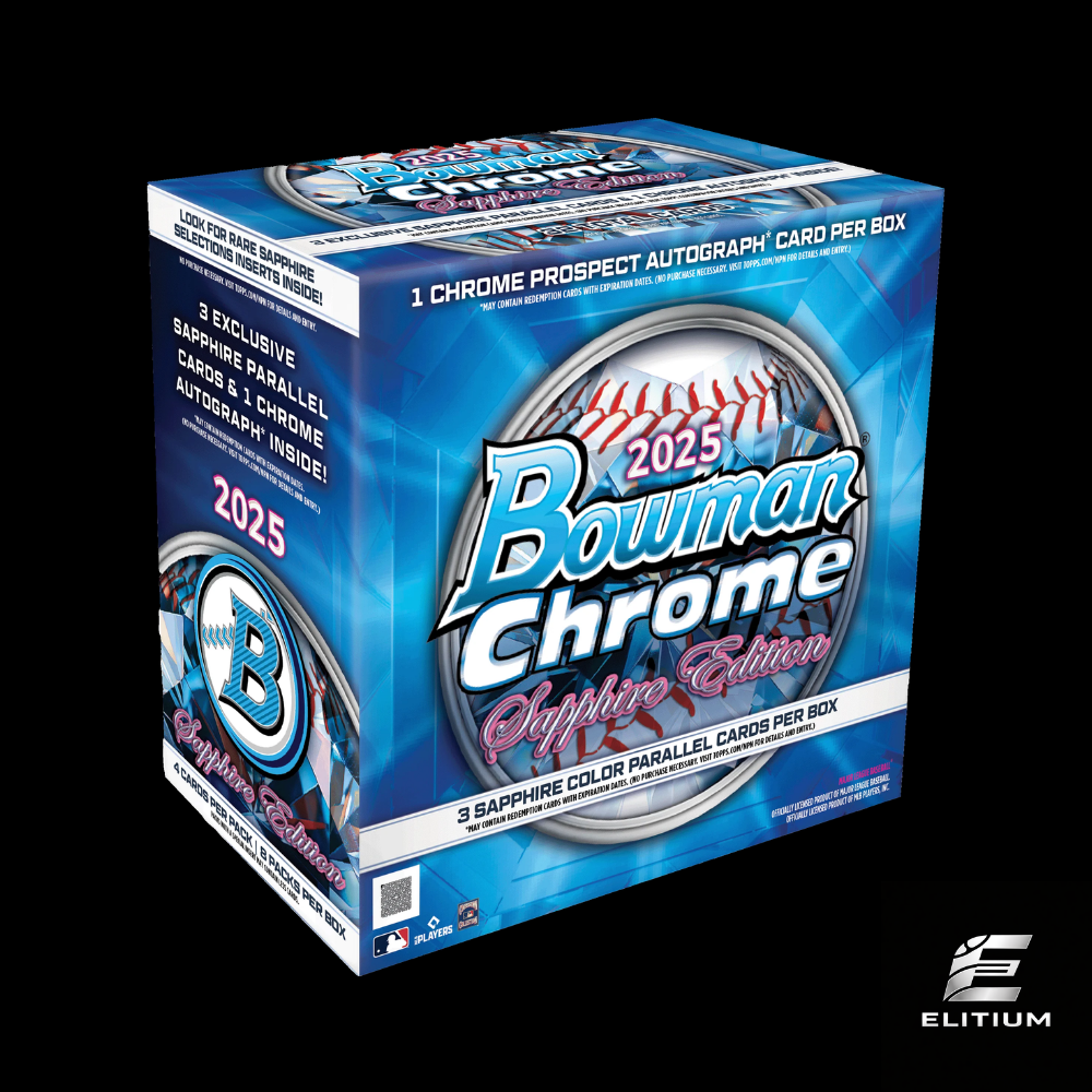2025 Bowman Chrome Baseball Sapphire Edition Box