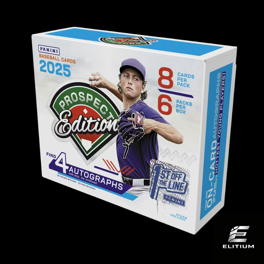 2025 Panini Prospect Edition Baseball 1st Off The Line FOTL Hobby Box