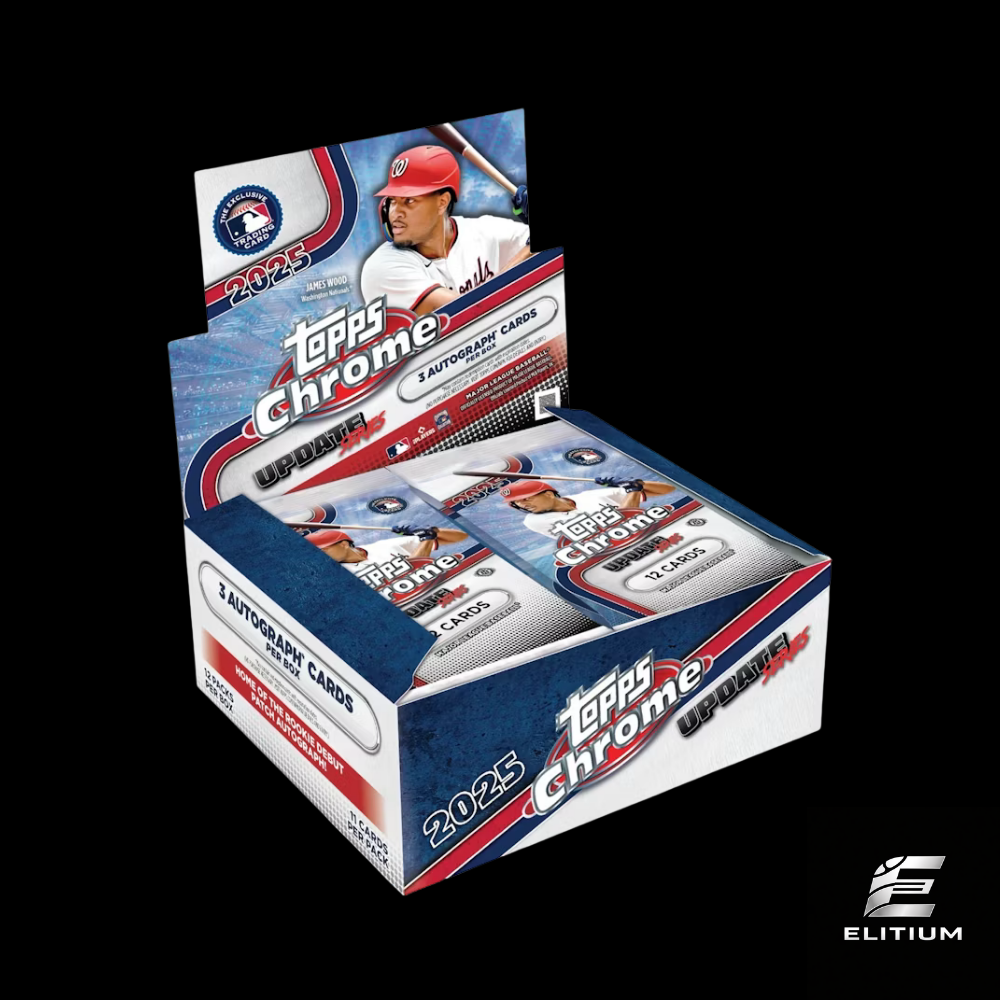 2025 Topps Chrome Update Series Baseball Hobby Jumbo Box