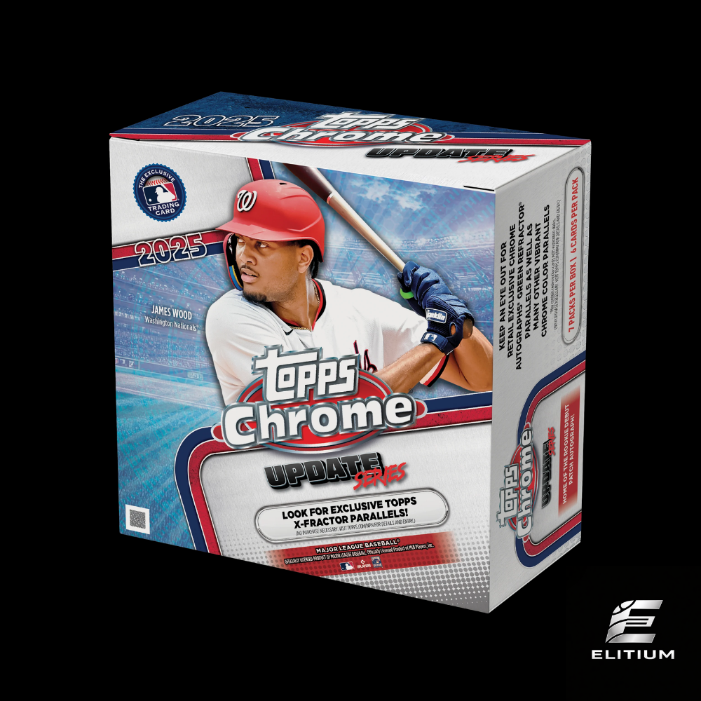 2025 Topps Chrome Update Series Baseball Mega Box