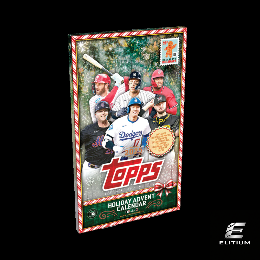 2025 Topps Holiday Baseball Advent Calendar Box