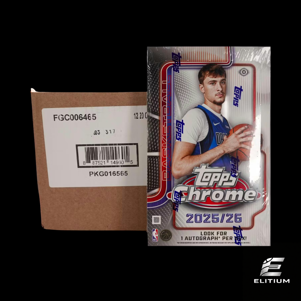 2025/26 Topps Chrome Basketball Hobby 12-Box Case