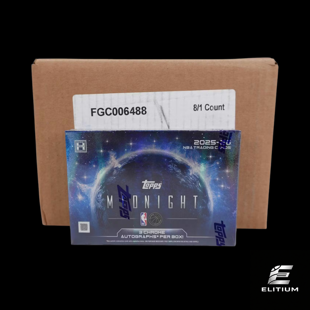 2025/26 Topps Midnight Basketball Hobby 8-Box Case