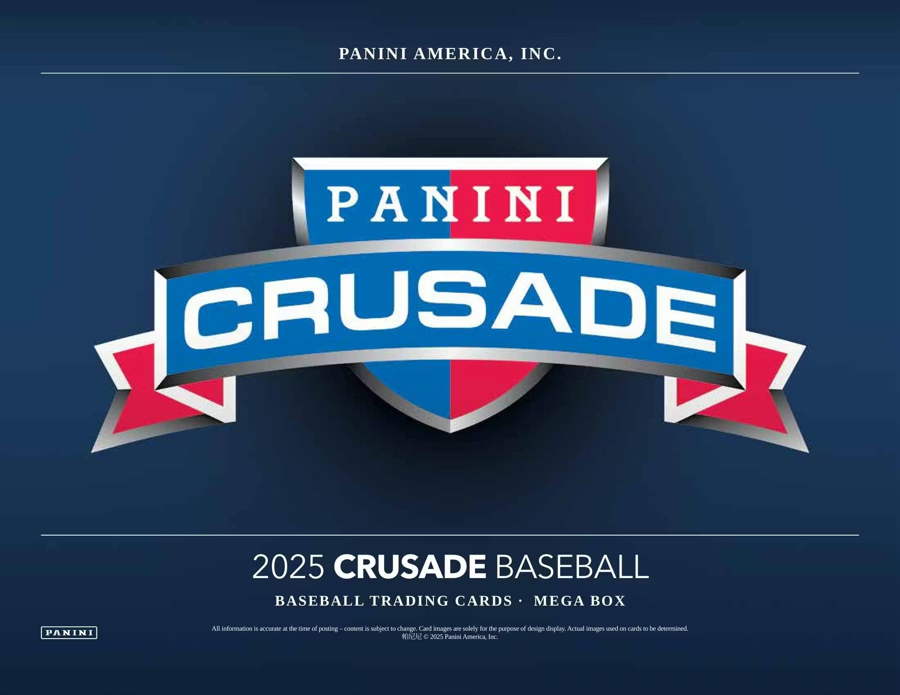 2025 Panini Crusade Baseball Mega Box