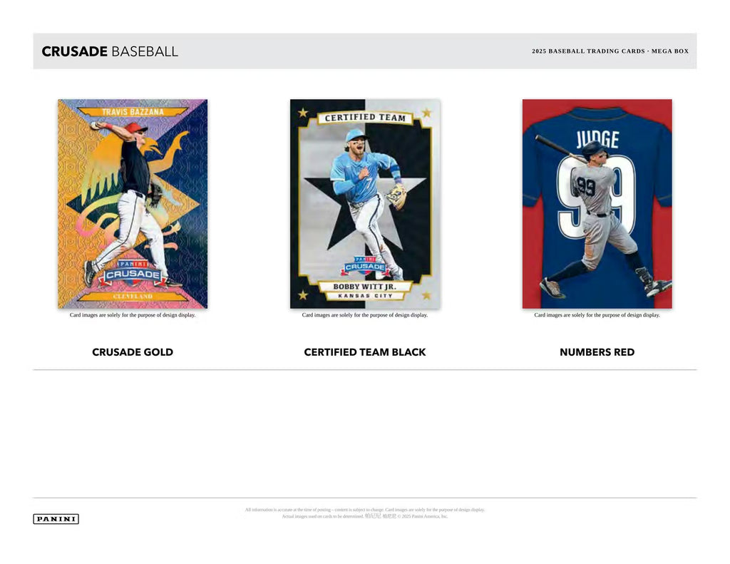 2025 Panini Crusade Baseball Premium Box