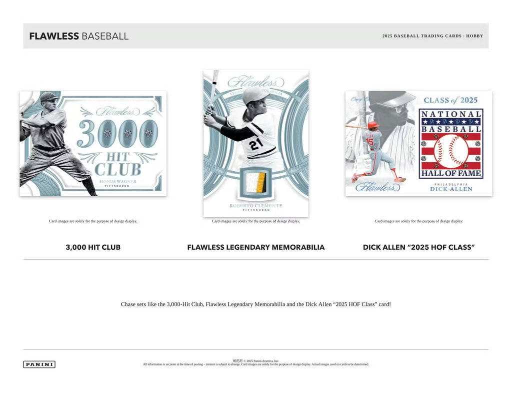 2025 Panini Flawless Baseball Hobby Box