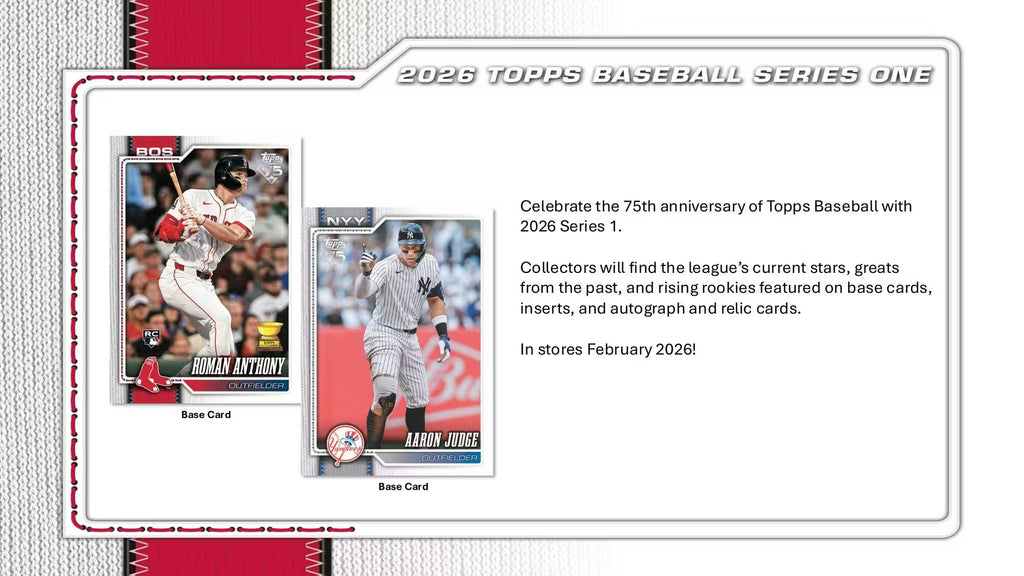 2026 Topps Series 1 Baseball Hobby Pack