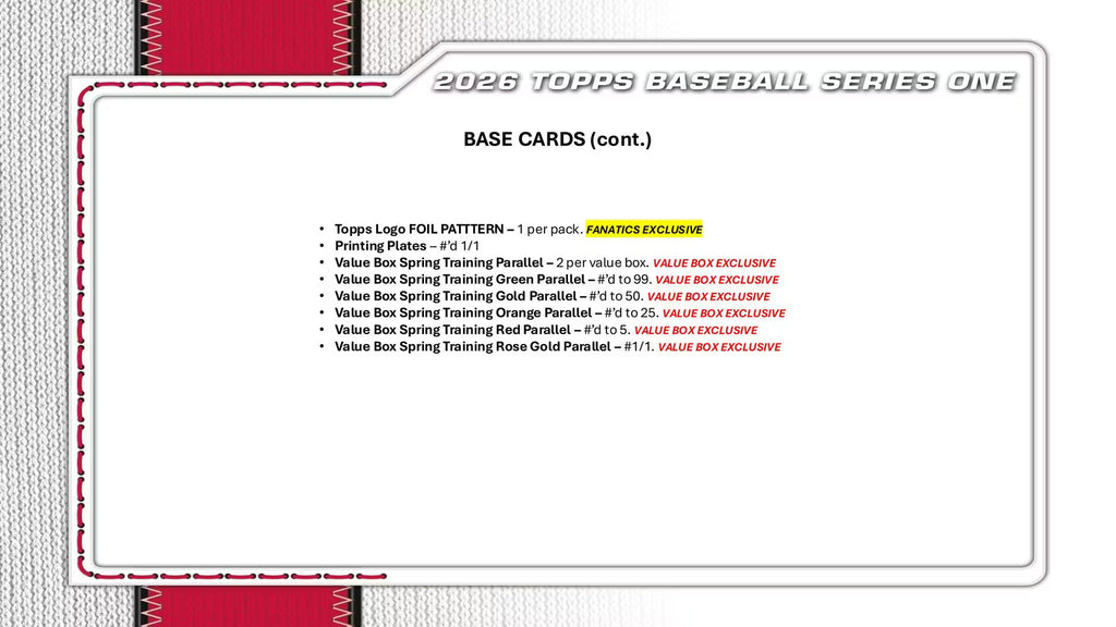 2026 Topps Series 1 Baseball Hobby Pack