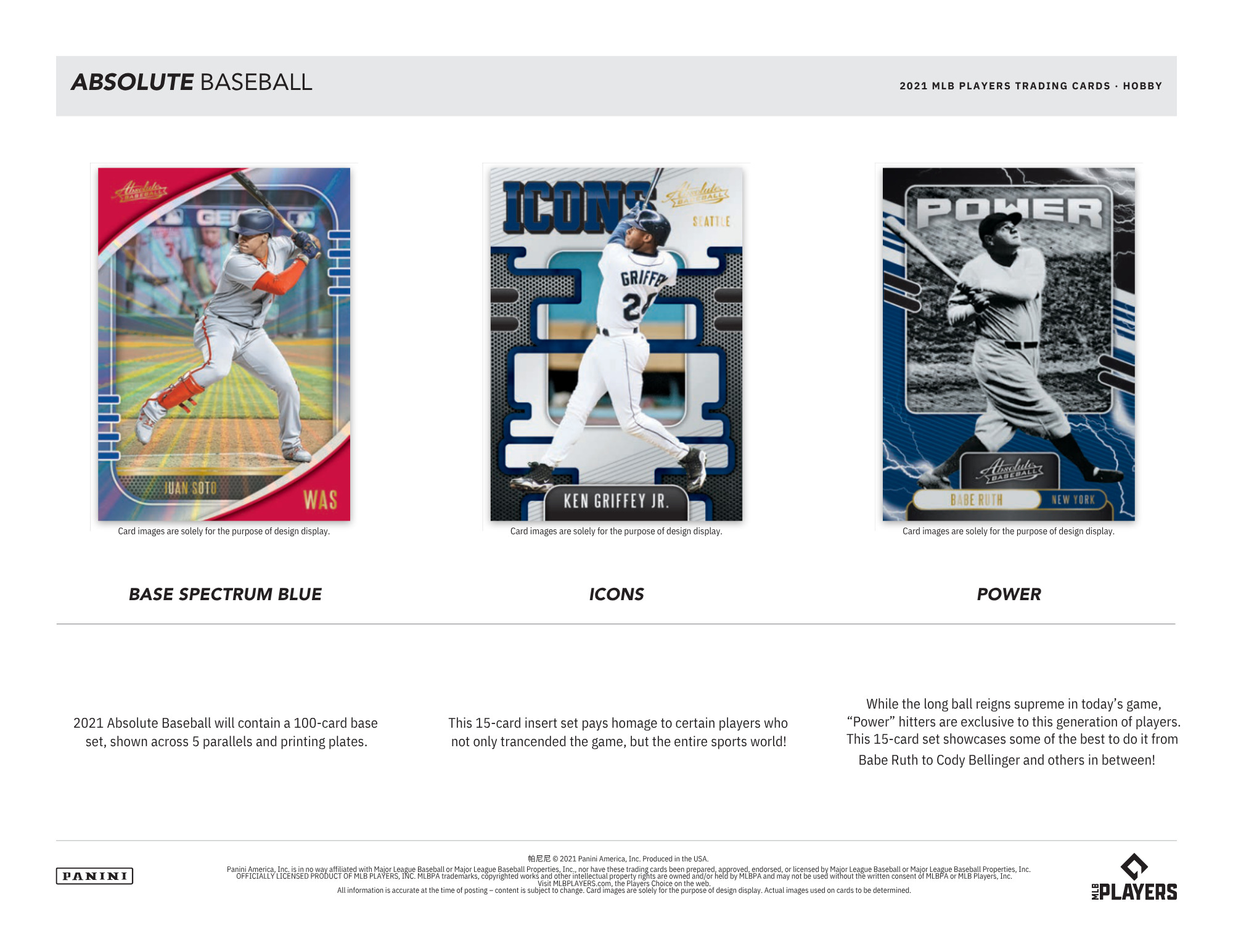 2021 Panini Absolute Baseball Hobby Box