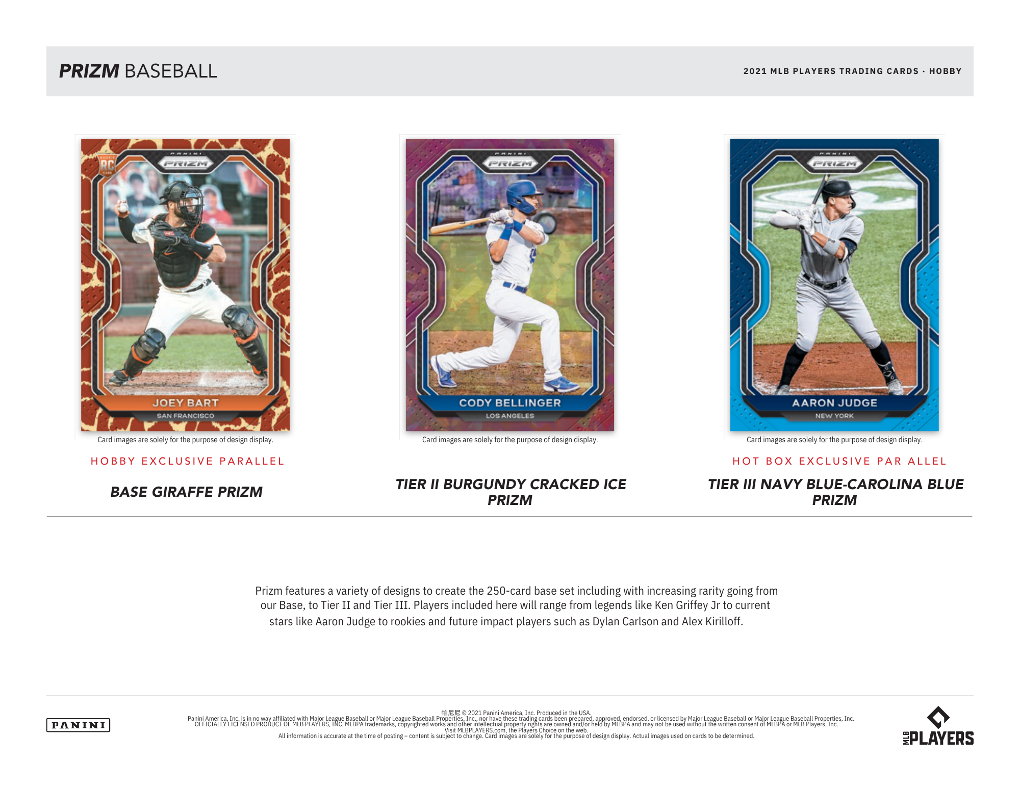 2021 Panini Prizm Baseball Hobby Box