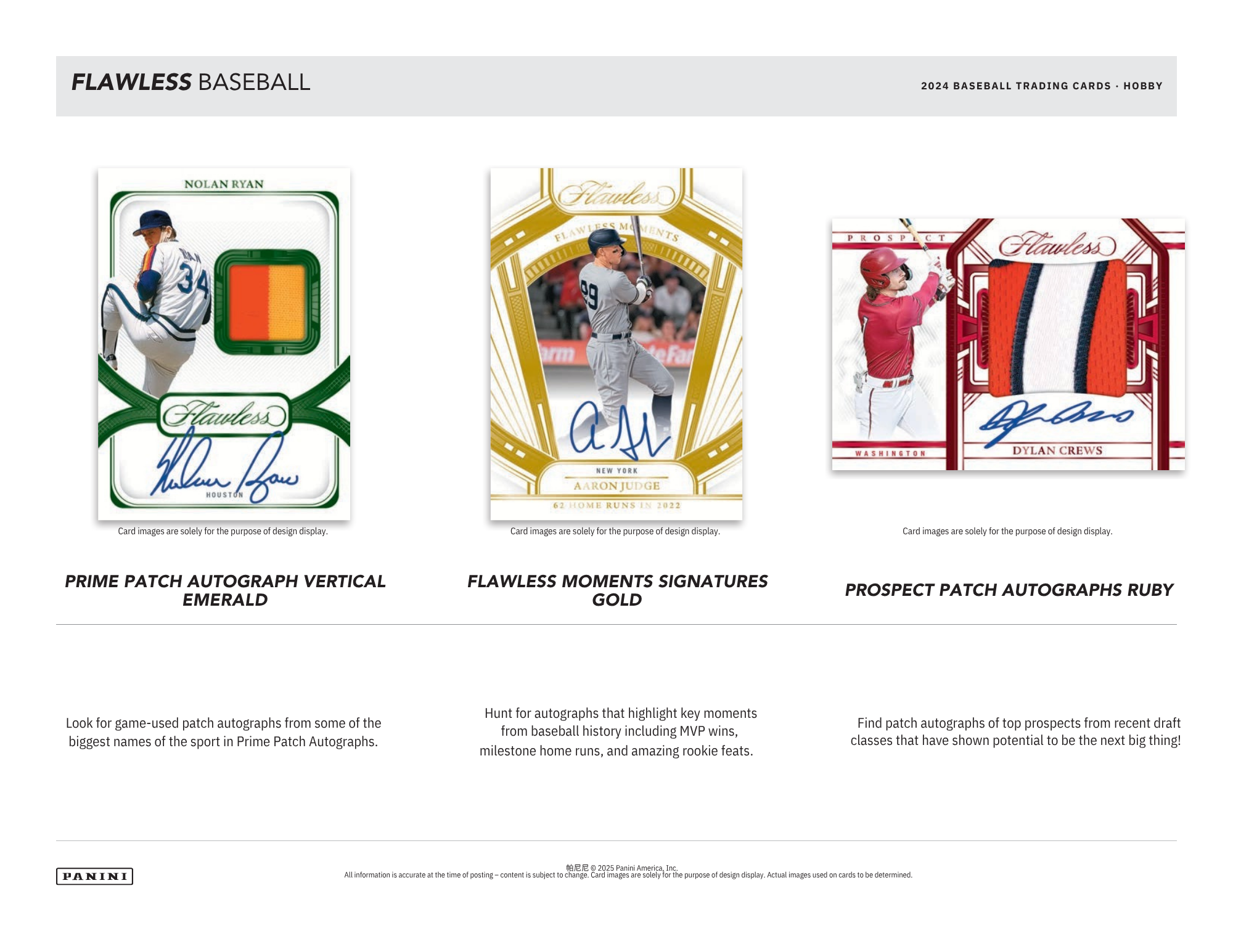 2024 Panini Flawless Baseball Hobby 2 Box Case