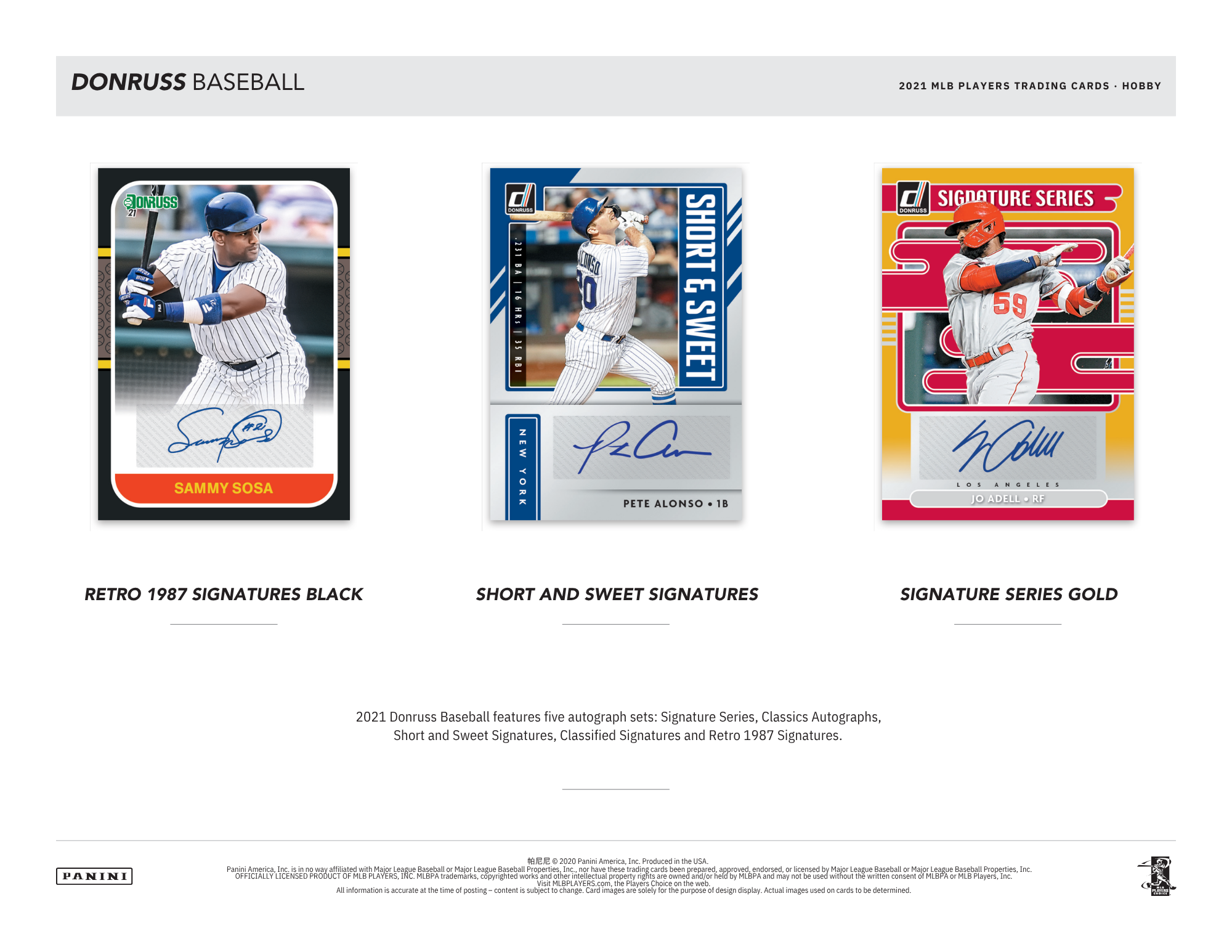 2021 Panini Donruss Baseball Hobby Box
