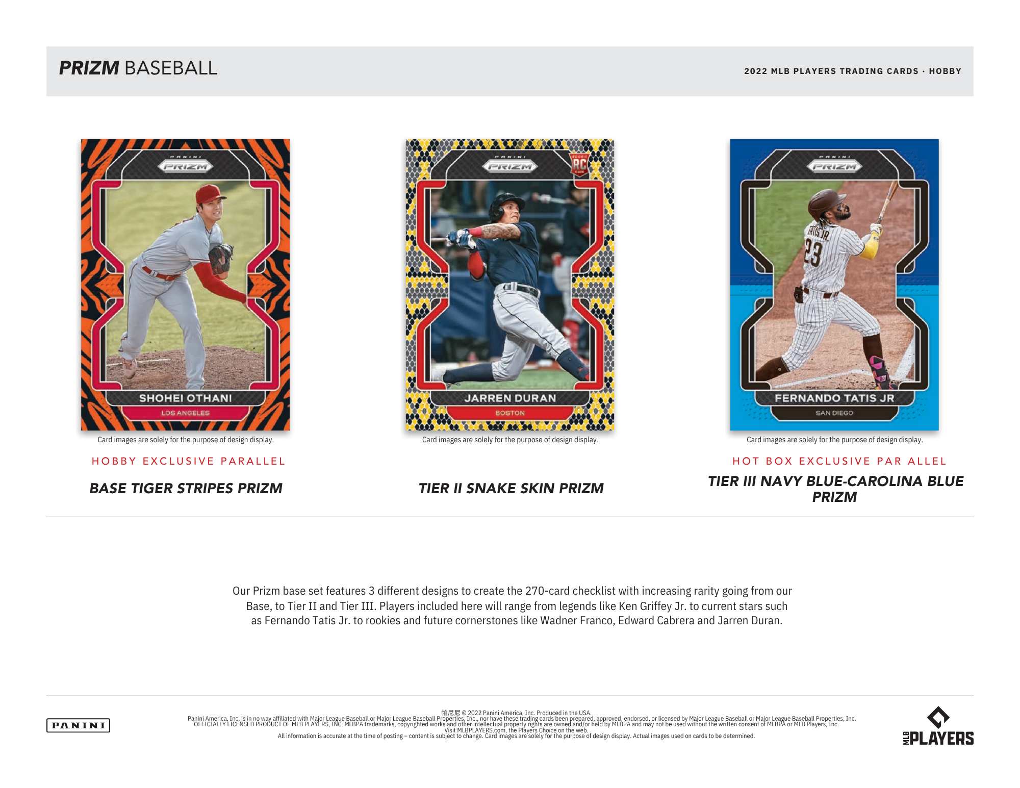 2022 Panini Prizm Baseball Hobby Box