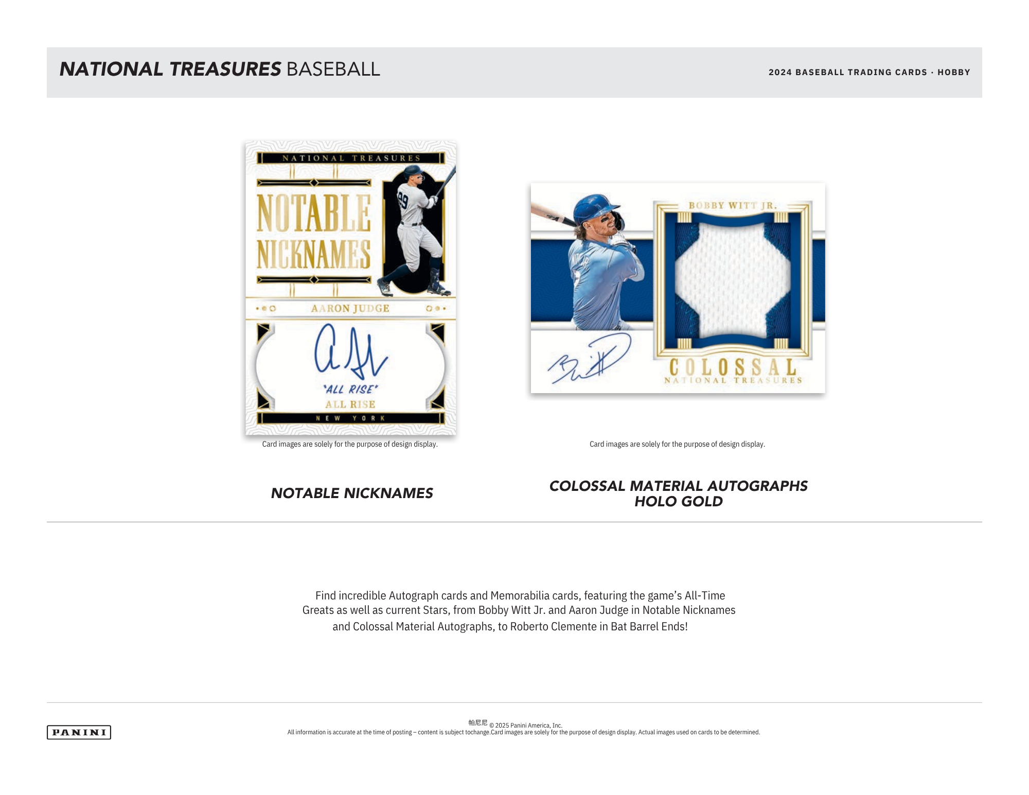 2024 Panini National Treasures Baseball Hobby 4 Box Case