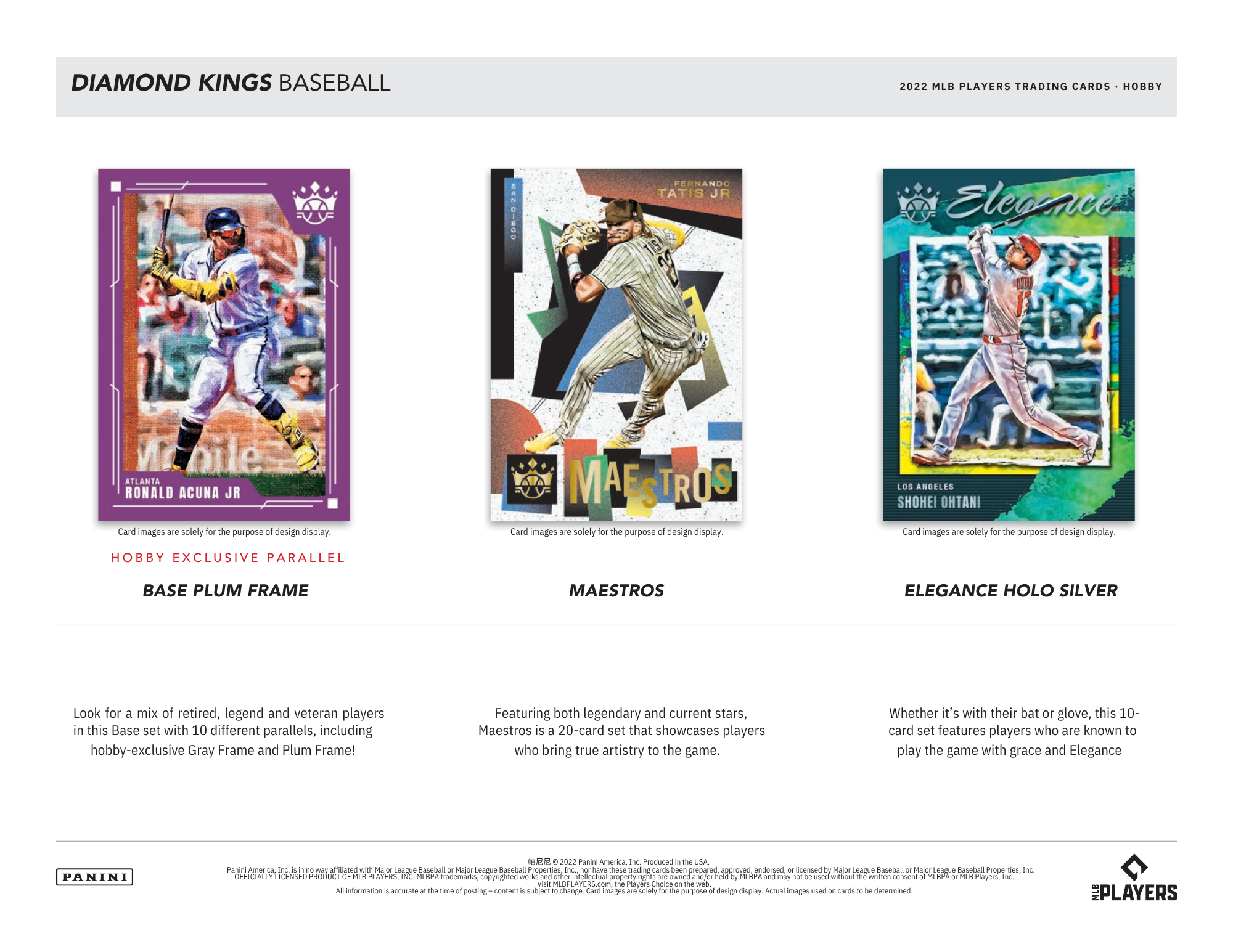 2022 Panini Donruss Diamond Kings Baseball Hobby Box