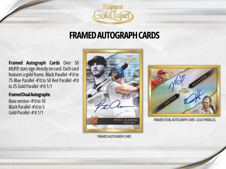 2020 Topps Gold Label Baseball Hobby Box
