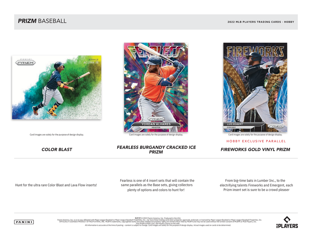 2022 Panini Prizm Baseball Hobby Box
