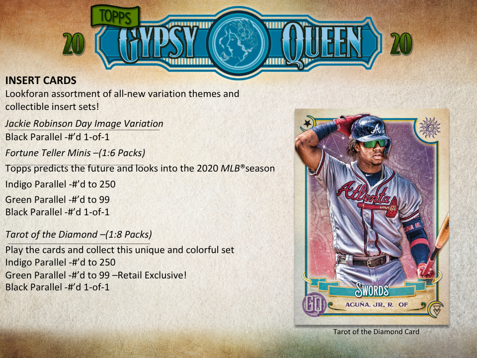 2020 Topps Gypsy Queen Baseball Hobby Box