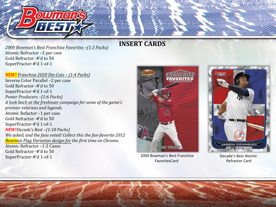 2020 Bowman's Best Baseball Hobby Box