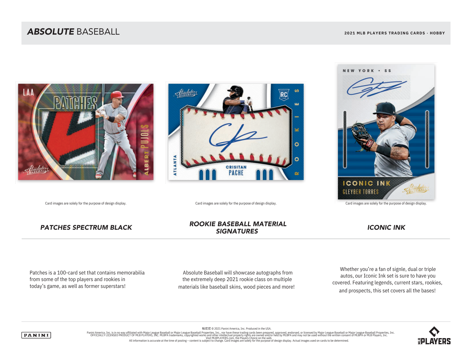 2021 Panini Absolute Baseball Hobby Box
