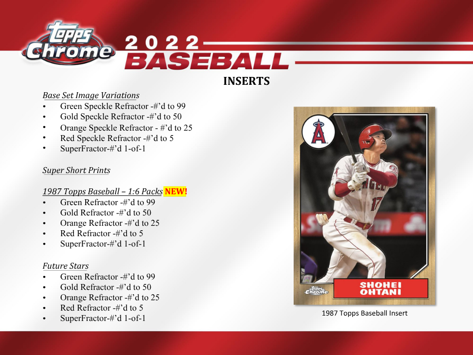 2022 Topps Chrome Baseball Hobby Box