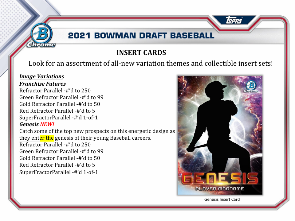 2021 Bowman Draft Baseball LITE Box