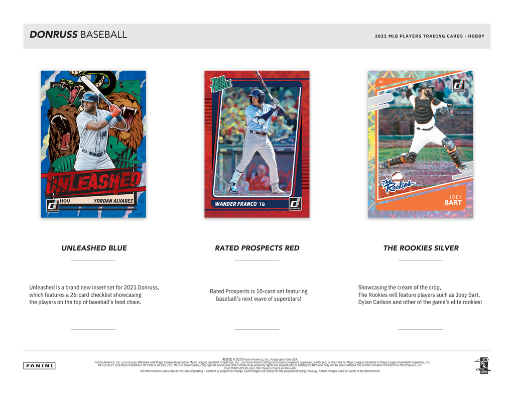 2021 Panini Donruss Baseball Hobby Box