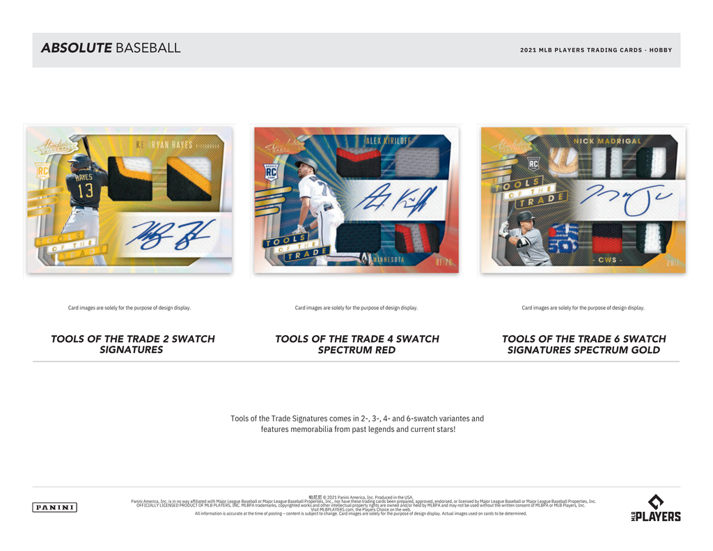 2021 Panini Absolute Baseball Hobby Box