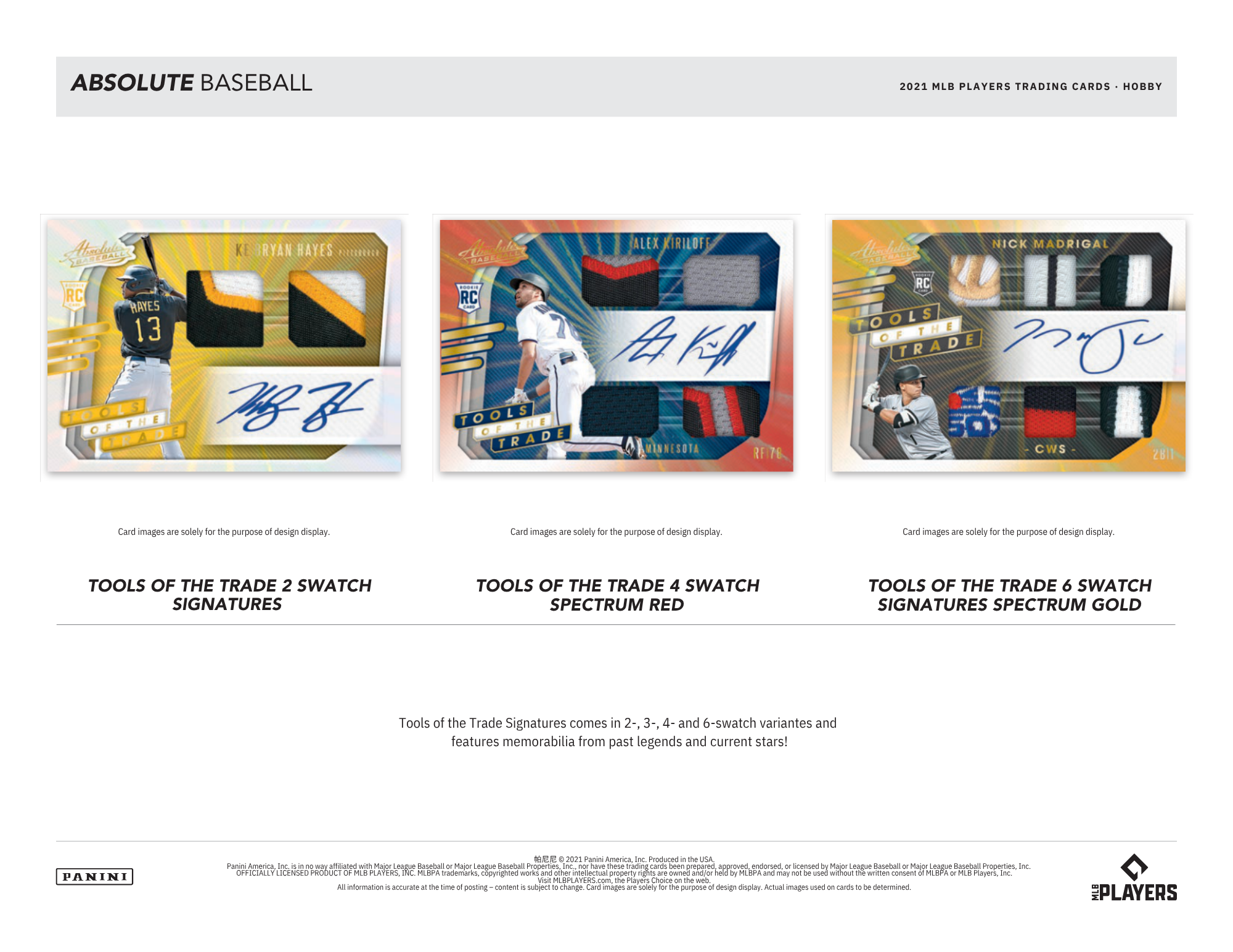 2021 Panini Absolute Baseball Hobby Box