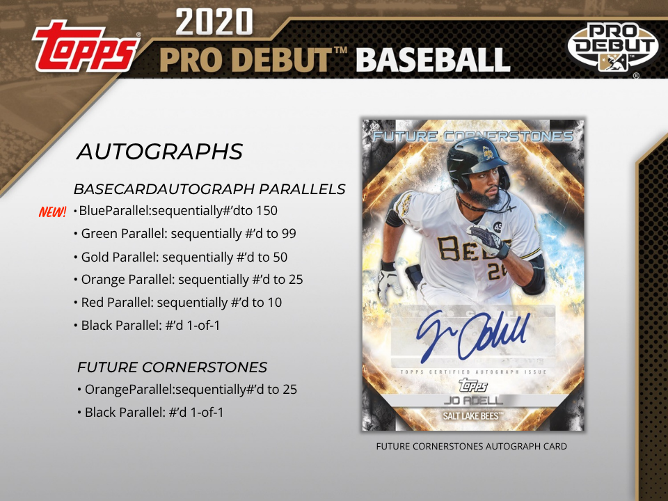 2020 Topps Pro Debut Baseball Hobby Box