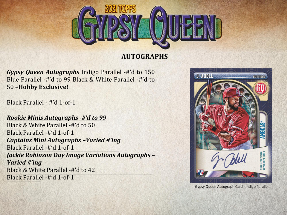 2021 Topps Gypsy Queen Baseball Hobby Box