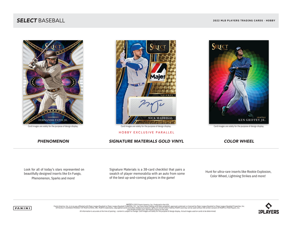 2022 Panini Select Baseball Hobby Box