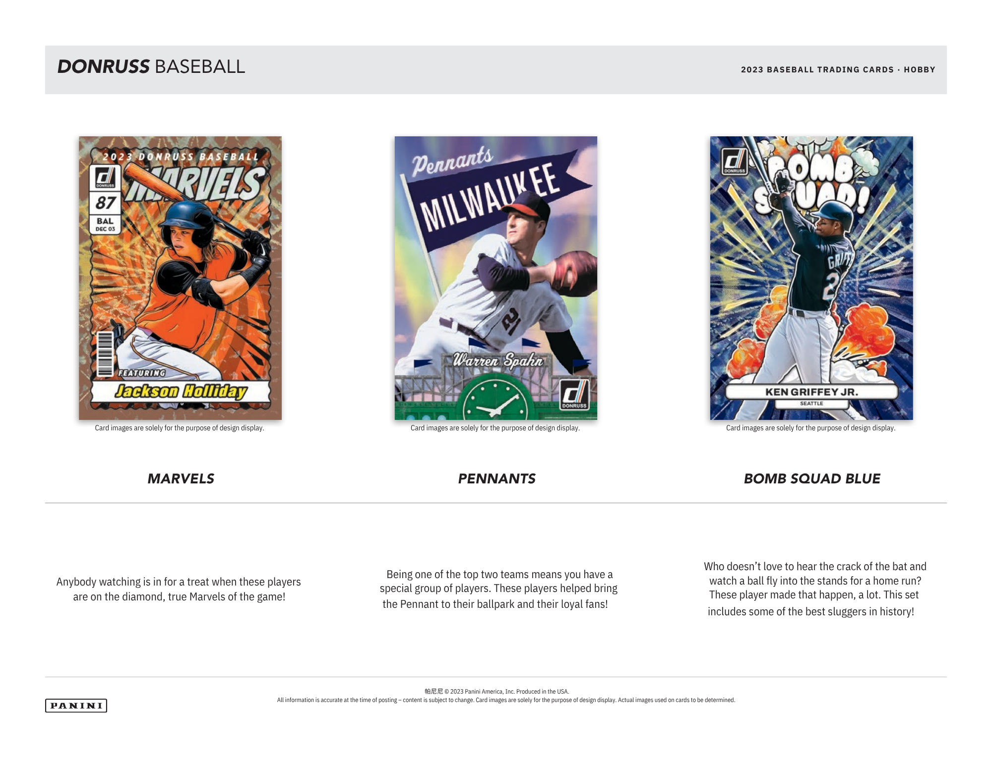 2023 Panini Donruss Baseball Hobby Box