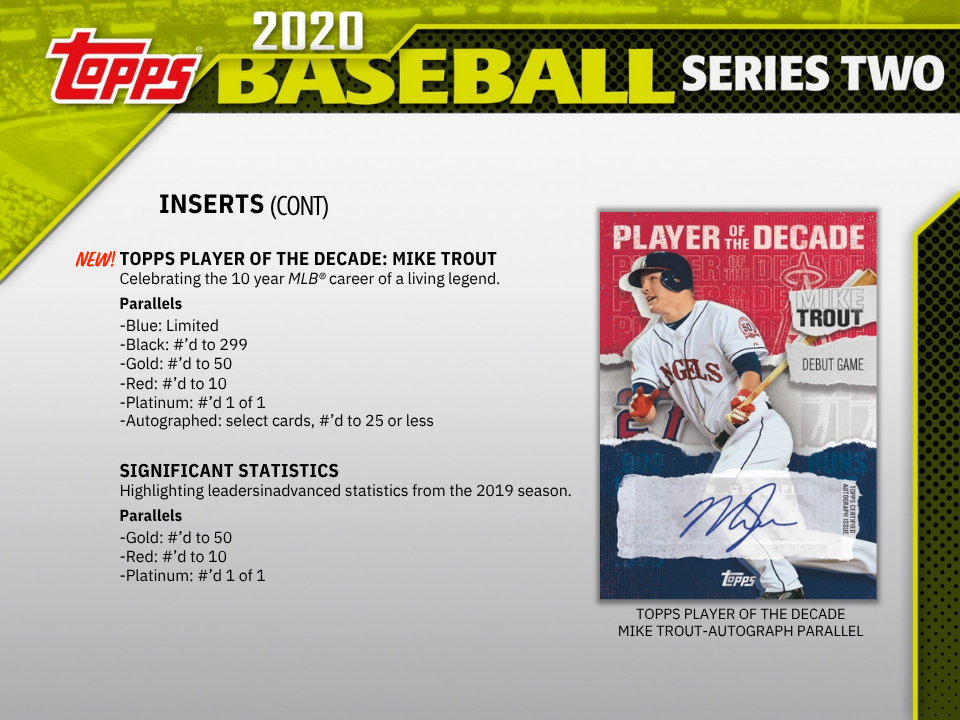 2020 Topps Series 2 Baseball Jumbo Box