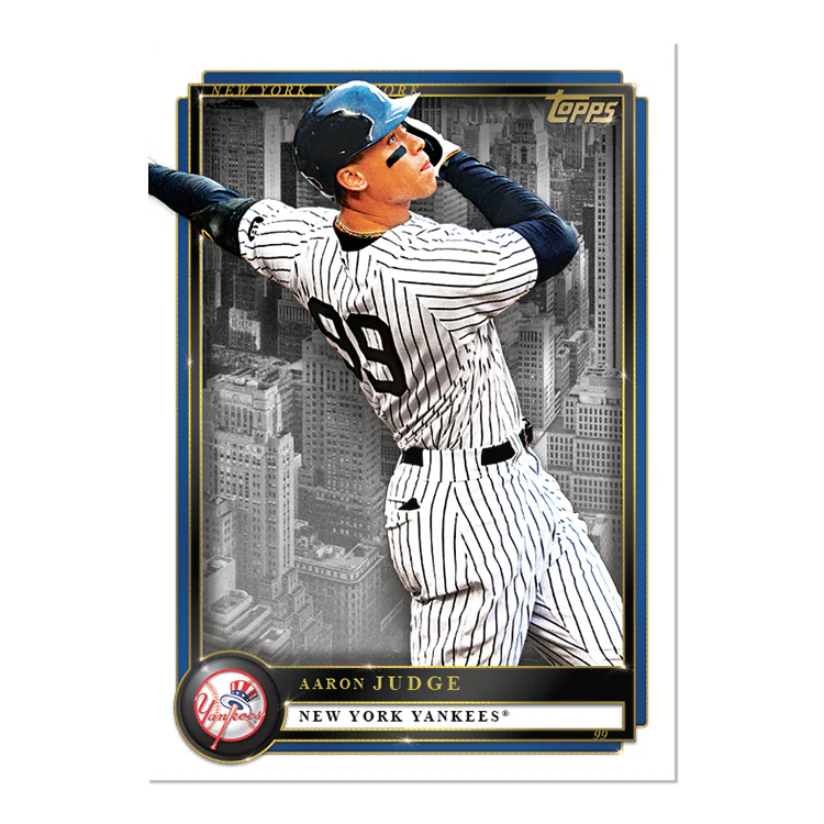 2022 Topps X Aaron Judge Curated Set Baseball Box