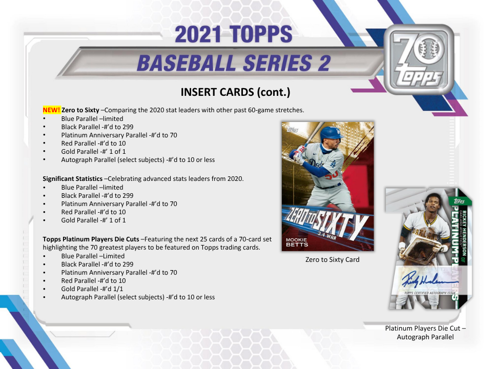 2021 Topps Series 2 Baseball Hobby Box