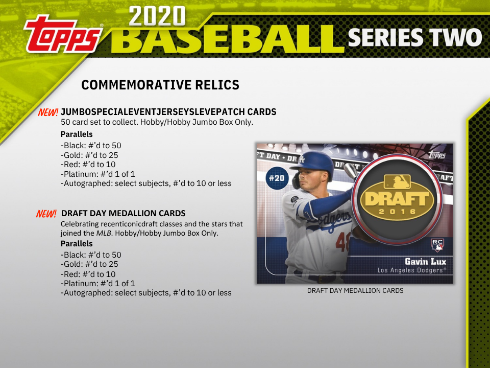 2020 Topps Series 2 Baseball Hobby Box