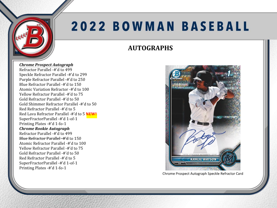 2022 Bowman Baseball Jumbo HTA Box