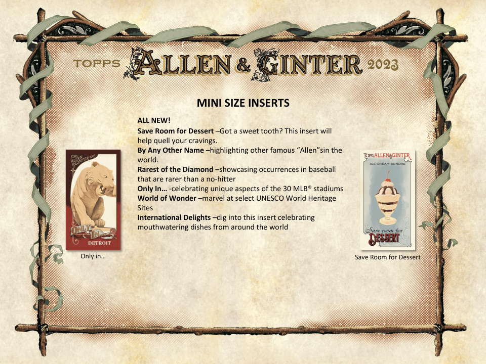 2023 Topps Allen & Ginter Baseball Hobby Box