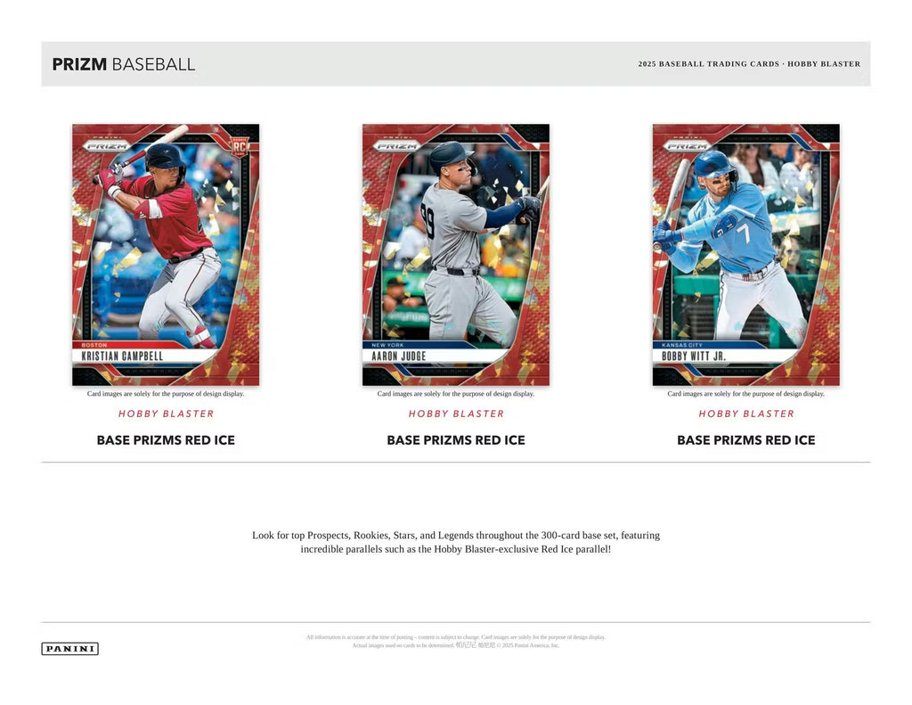 2025 Panini Prizm Baseball Hobby Blaster Box