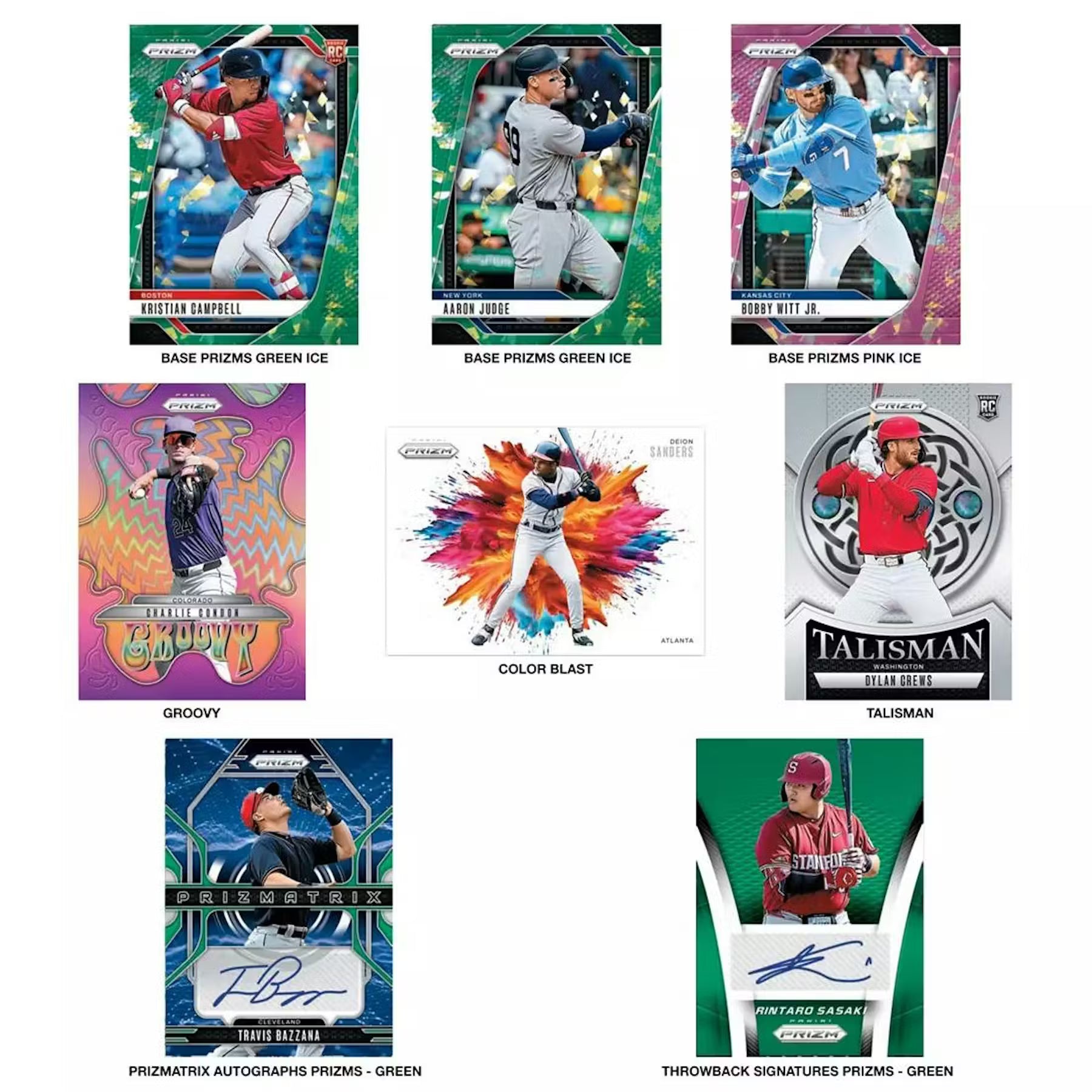 2025 Panini Prizm Baseball Mega Box (Pink Ice Parallels)