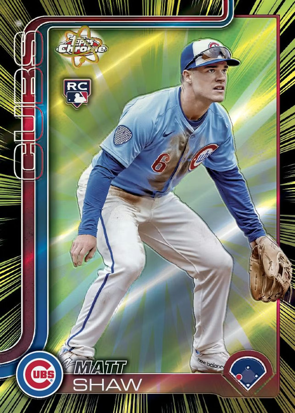 2025 Topps Chrome Update Series Baseball Hobby Jumbo Box